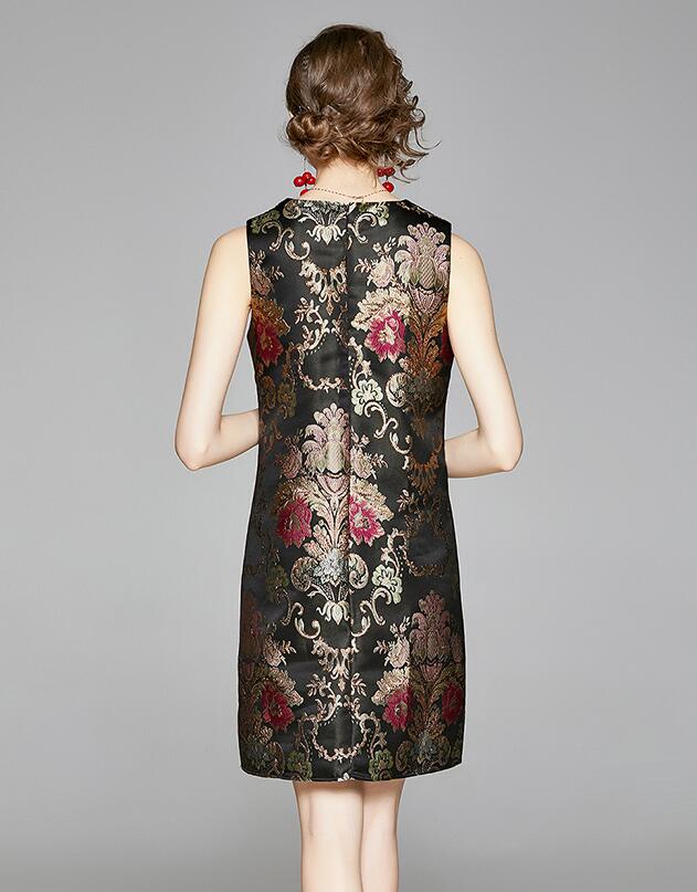 round collar frock