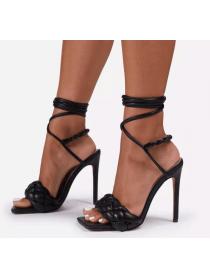 On Sale Crossing Hollow Out Sexy Sandal 