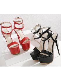 On Sale Hollow Out Sexy Night Out Sandal 
