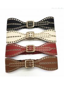 Outlet Rivet Matching Fashion Belt 