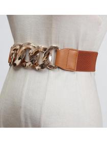 Outlet Rivet Matching Fashion Belt 