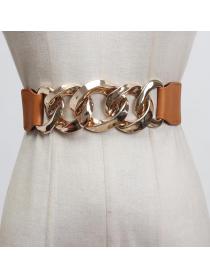 Outlet Rivet Matching Fashion Belt 