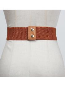 Outlet Rivet Matching Fashion Belt 