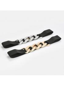 Outlet Rivet Matching Fashion Stretch  Belt 