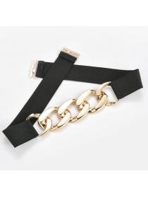 Outlet Rivet Matching Fashion Stretch  Belt 