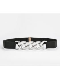 Outlet Rivet Matching Fashion Stretch  Belt 