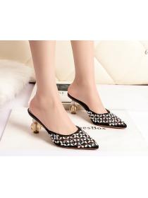 Outlet Crystal Fashion style Slipper 