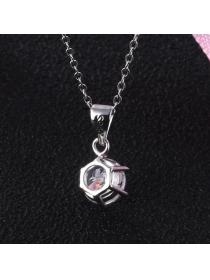 Simulation Fine Silver Pendant Without  Necklace 