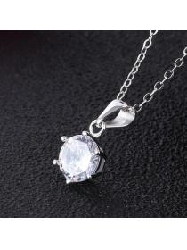 Simulation Fine Silver Pendant Without  Necklace 
