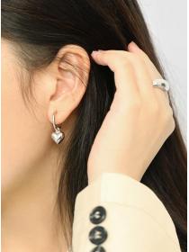 Simple Fashion style Matching Fine silver Earring