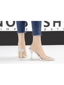 Outlet Transparent Uppers Fashion style Slipper 