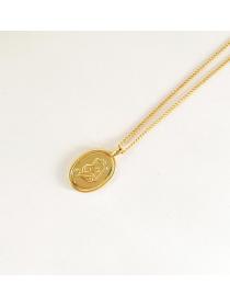 Classic Simple Fashion style Coin Necklace 