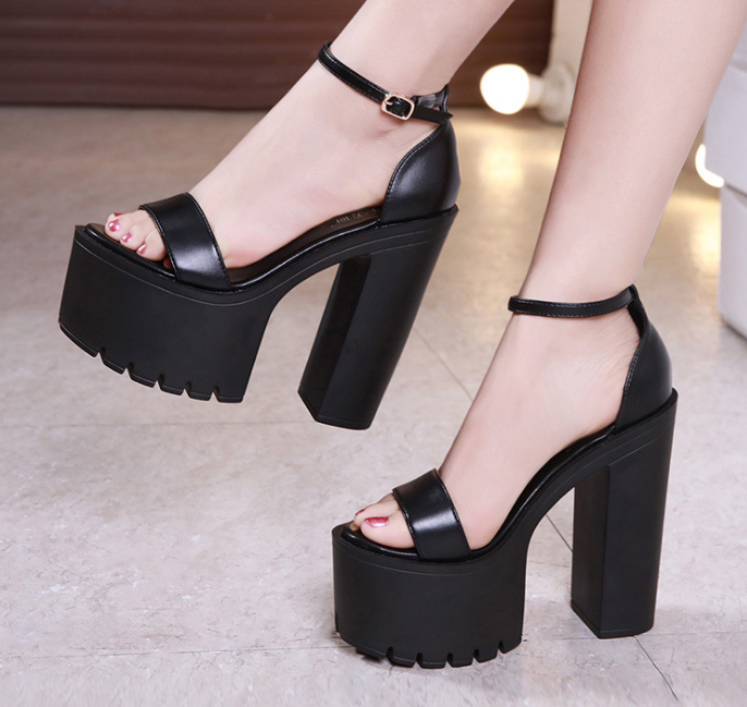 Stylish Thick Platform High heels Sandal