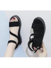 Outlet Wholesale price Korean Fashion Sandal 