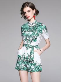 Outlet Flower Show Waist Nobel Style Suits 