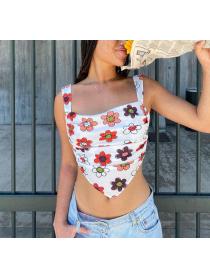 Outlet hot style Backless Irregular Sexy Crop Top 