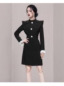Outlet Profession coat autumn skirt 2pcs set for women