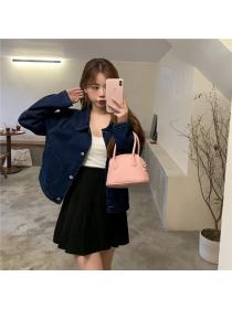 Outlet Long sleeve large yard loose autumn coat for women