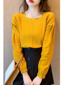 Outlet Temperament autumn and winter sweater loose tops