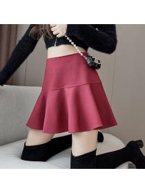 New Arrival Casual High Waist Tennis A-line Skirt