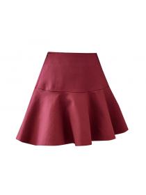 New Arrival Casual High Waist Tennis A-line Skirt 