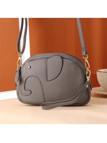 New Small large capacity Fashion creative cute baby elephant bag Genuine leather cross cross small bag handbag handbag s
