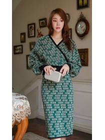 On Sale Knitting Printing Fashion Suits 