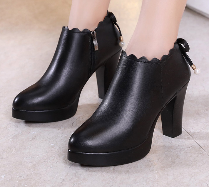 Outlet Korea style Thick Flatform High heels Boots