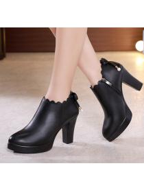 Outlet Korea style Thick Flatform High heels Boots