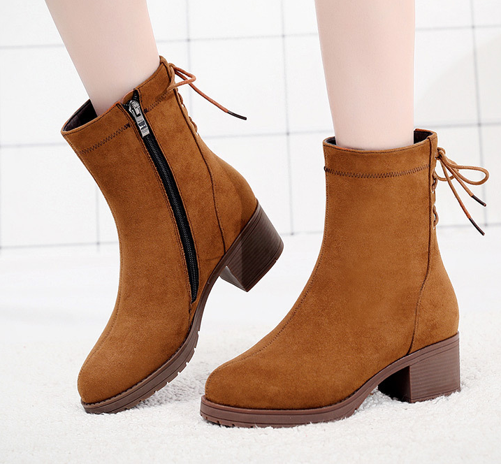 Outlet Autumn&winter British style student ankle boots ( large size 40-43 )Martin boots for women