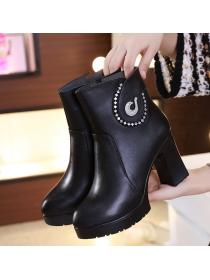 Outlet Winter new Keep warm Soft wear Boots 