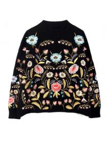 Outlet Autumn&Winter new Embroideried Loose Knitting Sweater for women