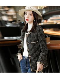 Outlet Fashion and elegant tops spring and autumn coat for women