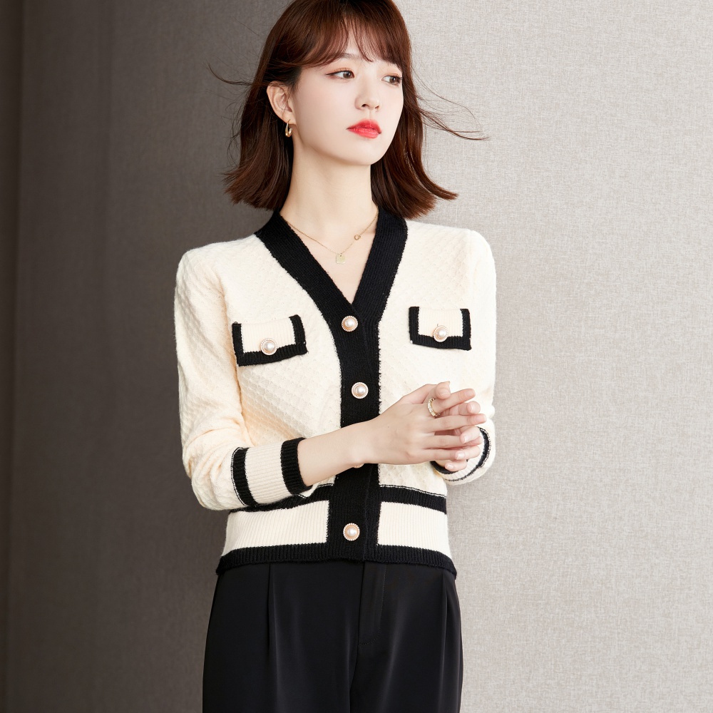 Outlet Thick autumn and winter cardigan temperament coat