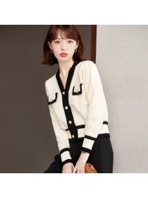 Outlet Thick autumn and winter cardigan temperament coat