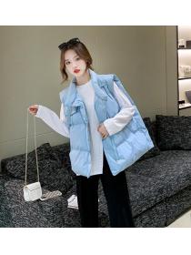 On Sale Pure Color Simple Fashion Coat 