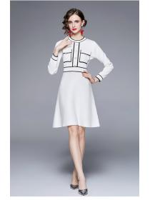 Outlet Autumn and winter dress sweater dress for women
