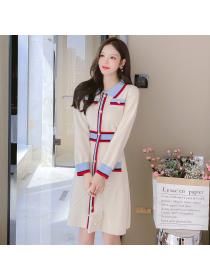 Outlet Bottoming autumn and winter fashion and elegant dress