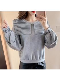 New Style Doll Collars Letter Printing Hoodies 