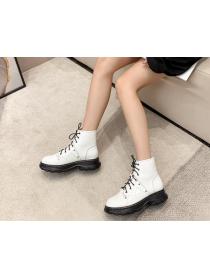 Outlet New Chunky bottom Brtish style ankle boots for women