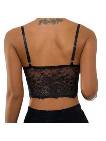 Outlet hot style Lace spliced Sexy Mesh Camisole