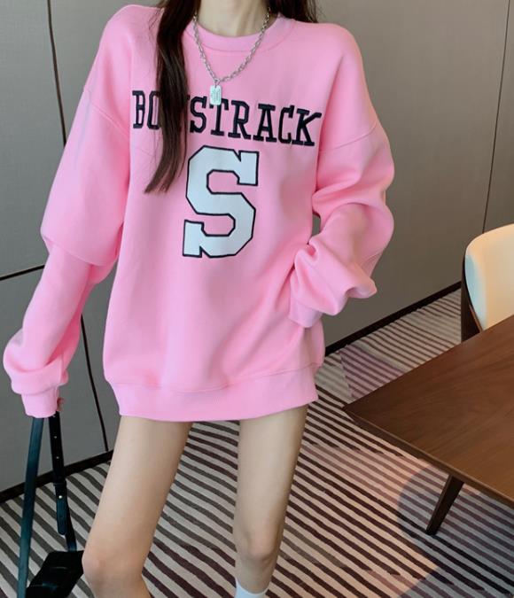 Candy Color Loose Fashion Leisure Hoodies