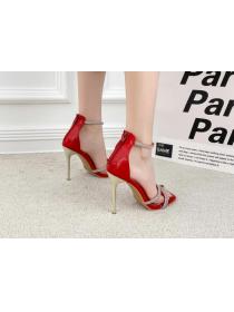  Outlet new summer rhinestone fashion popular INS stiletto heels