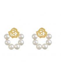 Outlet Korean fashion simple style earrings for female