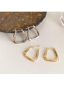 Outlet Simple fashion Korean temperament silver needle earring