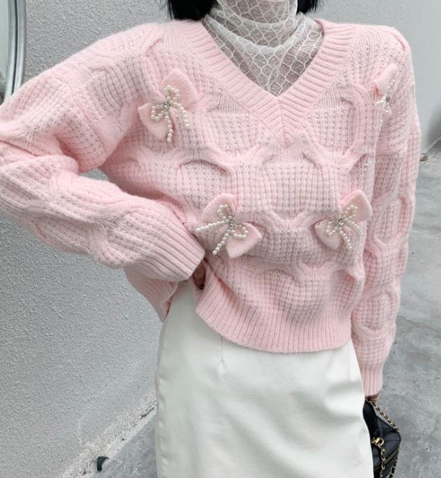 New Style Gauze Matching Stand Collars Sweater