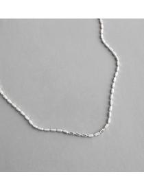 Outlet Korean fashion Unique style S925 sterling silver necklace for women
