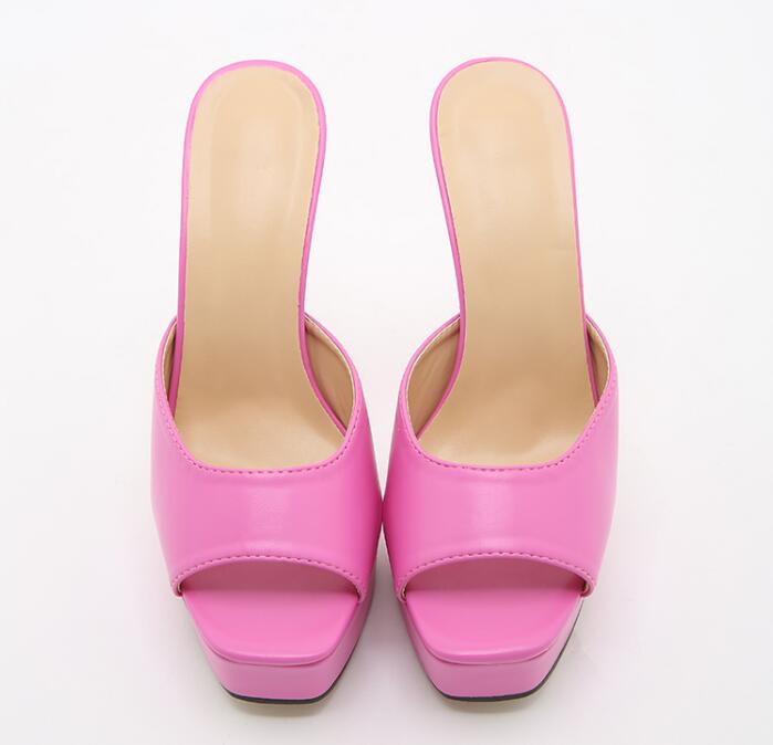 Outlet Thick high-heeled platform sandals
