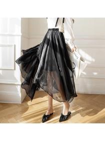 Outlet Irregular flounces skirt Winter fashion Princess skirt