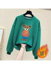 Outlet New loose cartoon pattern sweater